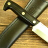 Нож Друг-2 цельнометаллический, монтаж рукояти на винтах, из стали Х12МФ с микартой