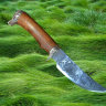 Нож Амур-2, сталь 9ХС, рукоять дерево бубинго