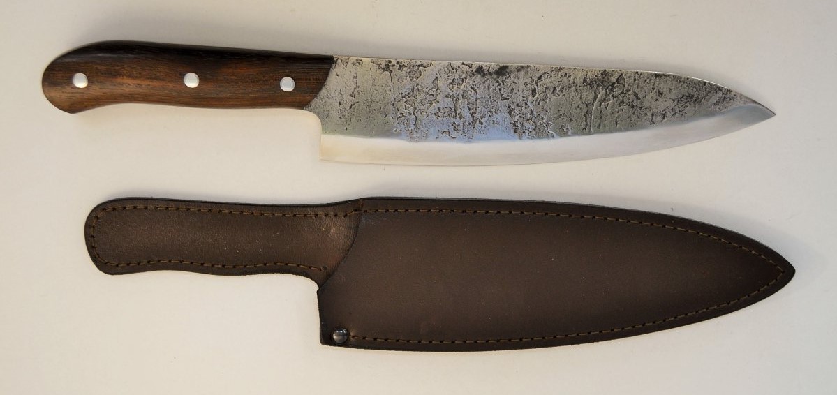 Нож шеф-повара из кованой стали Х12МФ