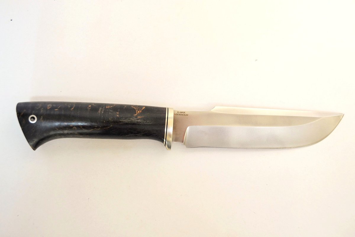 Нож Бобр-2 из стали Elmax, рукоять стабилизированное дерево