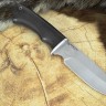Нож Орел из нержавеющей стали 65Х13, рукоять граб, дюраль