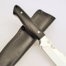 Нож Бобр-2 из стали D2, граб, дюраль, фултанг