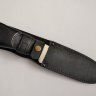 Нож "Беркут" из кованой стали Х12МФ, рукоять резная из граба "Боксерская Перчатка" с рогом