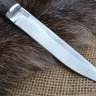 Нож финский  со следами ковки ст. 95х18 , средний, рукоять венге, дюраль