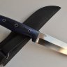 Нож Друг-2 цельнометаллический из стали Х12МФ с микартой