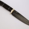 Нож Сокол, сталь Р12 (быстрорез), рукоять из граба с кожей
