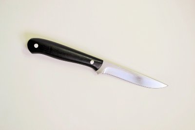 Нож Кухонный №1 из Х12МФ, накладки из граба, ореха, бубинго