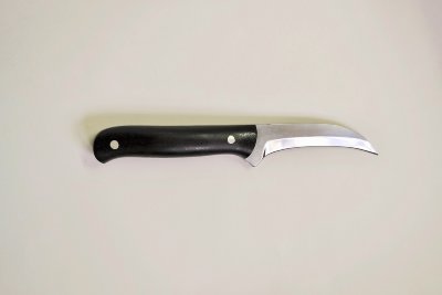Нож Кухонный №2 из стали Х12МФ, накладки из граба, ореха, бубинга