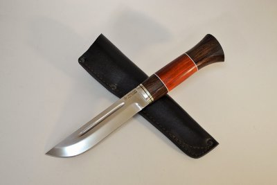 Нож финский Леукко из Х12МФ, венге, падук
