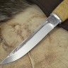  Нож финский Пуукко из стали 95Х18 со следами ковки, карелка, дюраль
